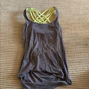 Lululemon Open Back Tank, Sz:4